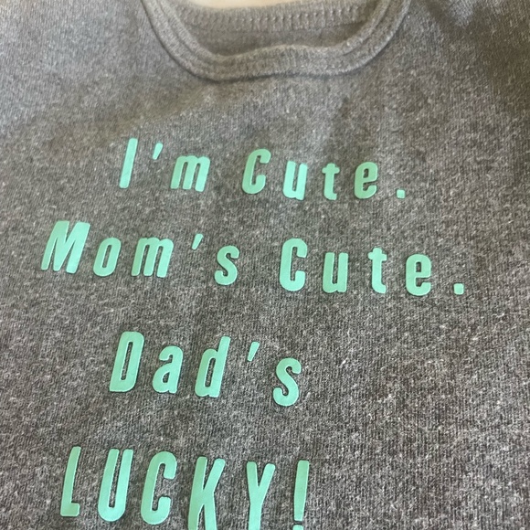 BABY BOY SIZE 6 MONTH SHORT SLEEVE ONSIES - Picture 6 of 10